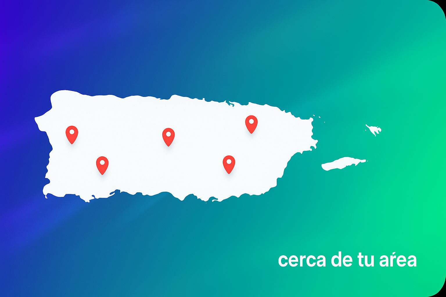 Solicitudes por zonas estratégicas en Puerto Rico — cerca de tu área