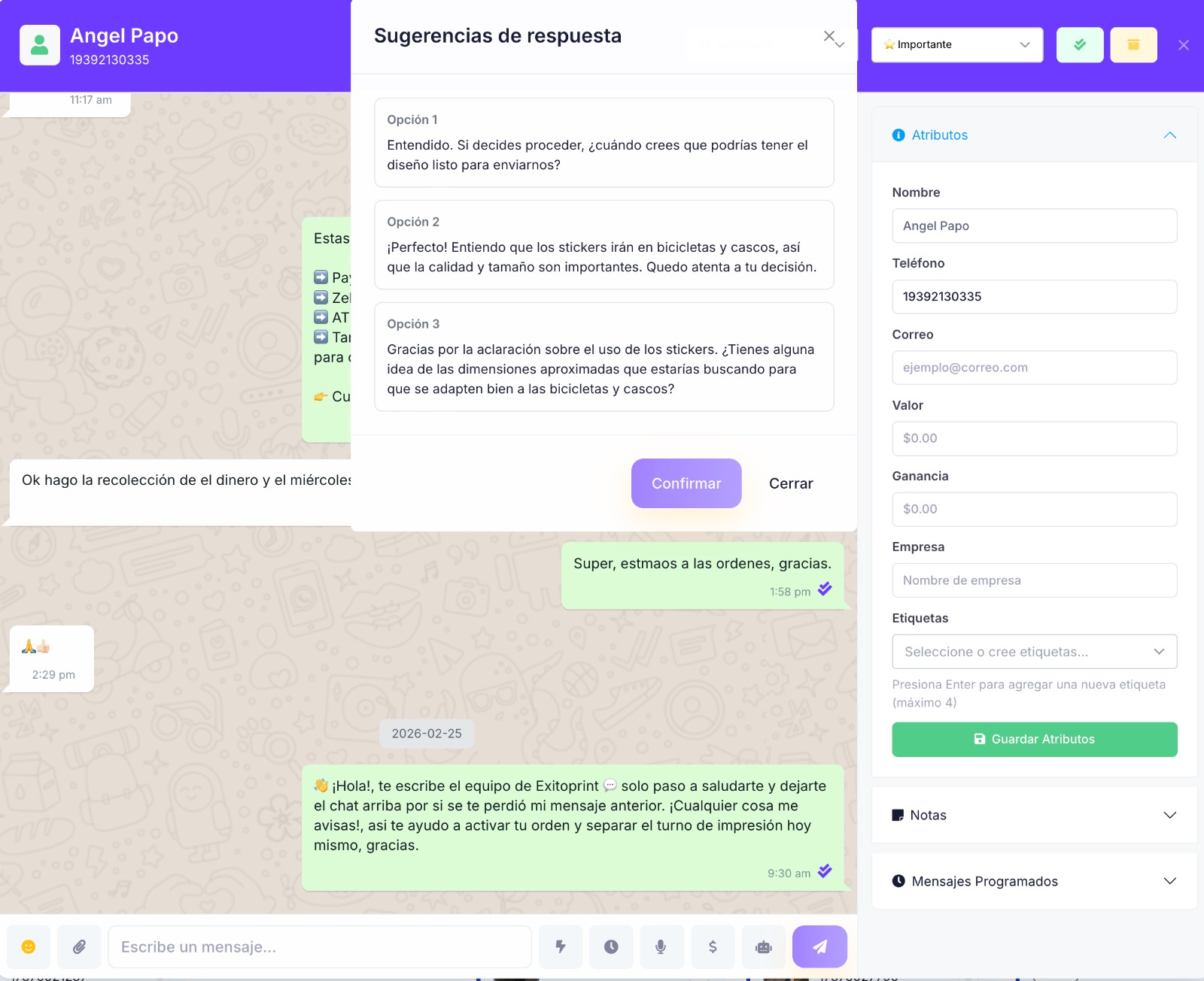 Resumen Inteligente de Conversaciones
